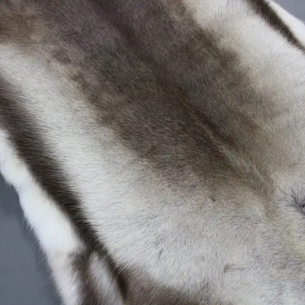 XX Large Reindeer Hide Rug R1222