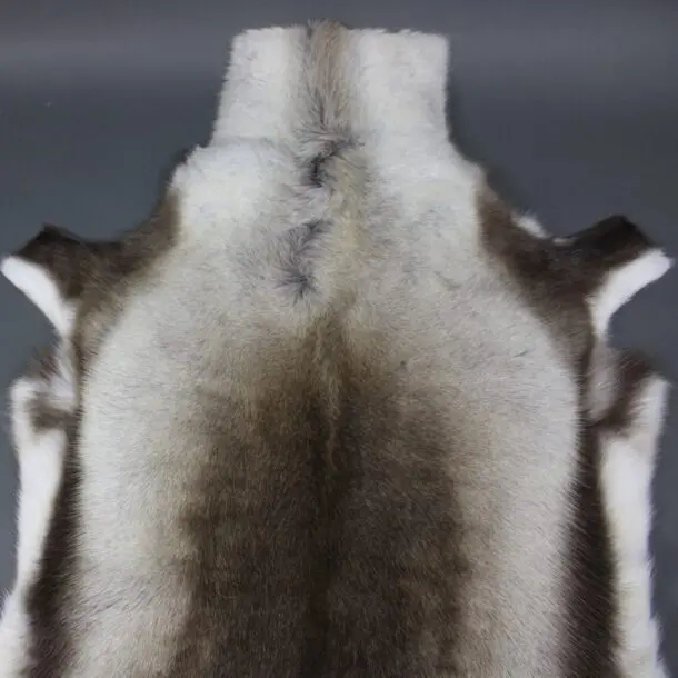 XX Large Reindeer Hide Rug R1222