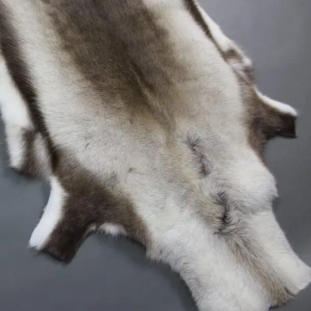 XX Large Reindeer Hide Rug R1222