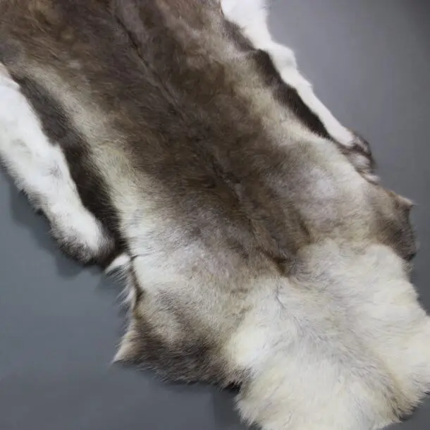 XX Large Reindeer Hide Rug R1223