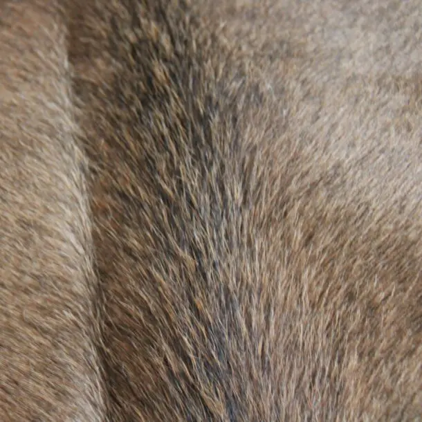 Cowhide Rug Tan Grey C01037