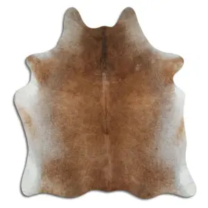 Cowhide Rug Tan Grey C01037