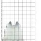 Natural grey cowhide rug with an irregular organic shape displayed on a white grid background.
