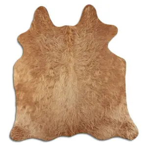 Cowhide Rug Exotic Beige C01056