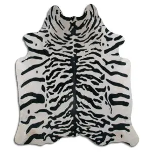Cowhide Rug Tiger Print C01068