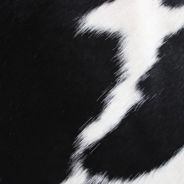 Cowhide Rug Black and White C01078