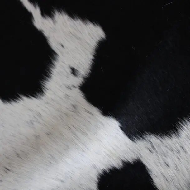 Cowhide Rug Black and White C01094