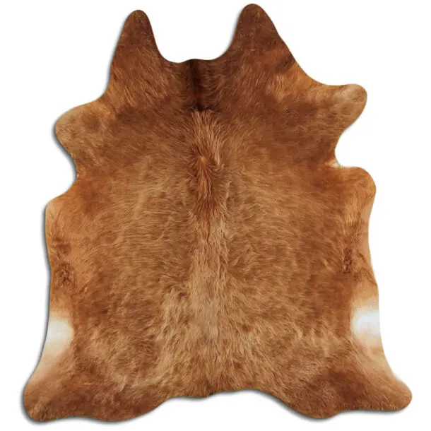 Cowhide Rug Caramel C01100