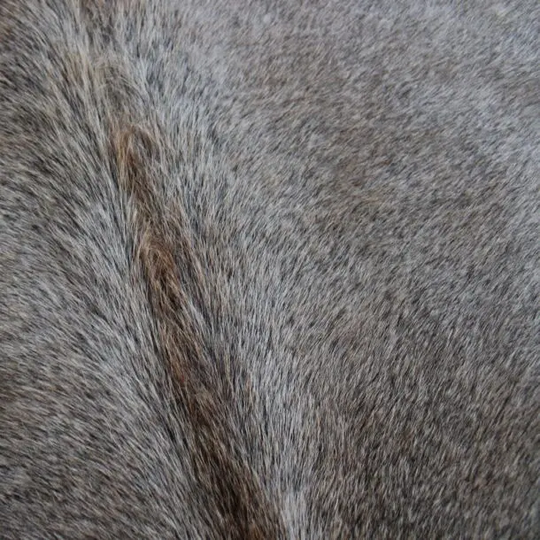 Cowhide Rug Tan Grey C01102