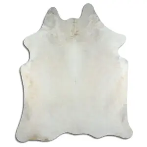 Cowhide Rug Natural White C01111