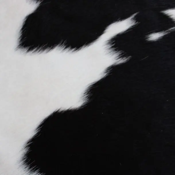 Cowhide Rug Black and White C01116