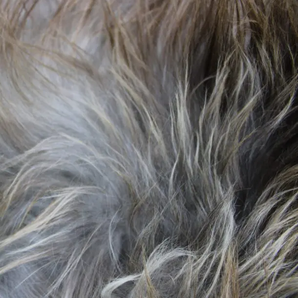 Natural Rusty Grey Icelandic Sheepskin Rug INRGs-16