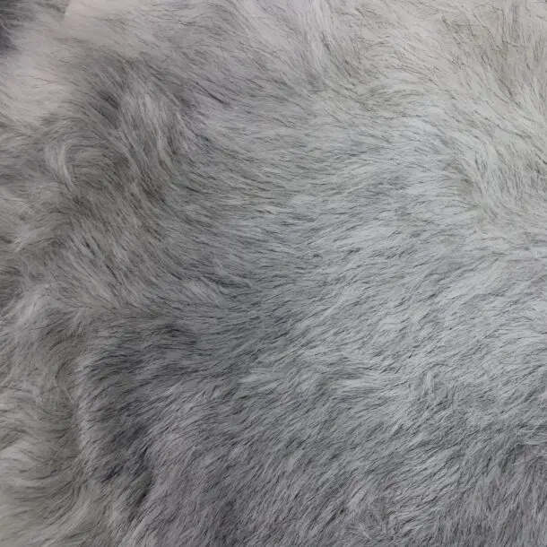 Natural Grey Icelandic Sheepskin Rug Shorn INGSS-89