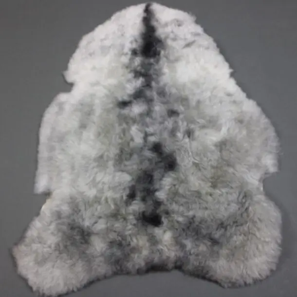 Natural Grey Icelandic Sheepskin Rug Shorn INGSS-90