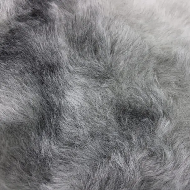 Natural Grey Icelandic Sheepskin Rug Shorn INGSS-90