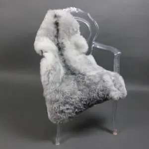 Natural Grey Icelandic Sheepskin Rug Shorn INGSS-91