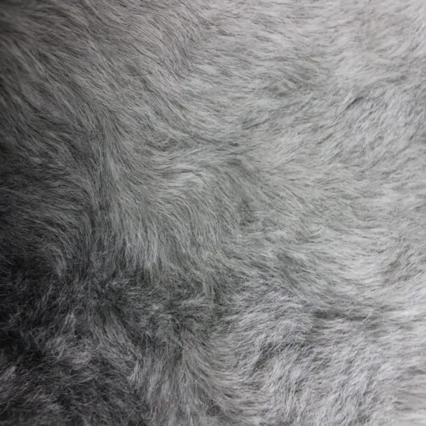 Natural Grey Icelandic Sheepskin Rug Shorn INGSS-91