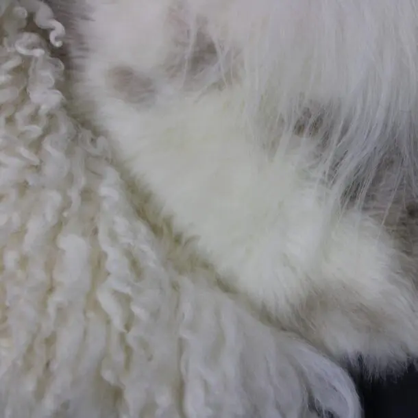 Multi Layer Sheepskin Designer Rug Large 002