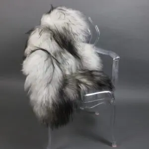 Natural Grey Icelandic Sheepskin Rug ING390