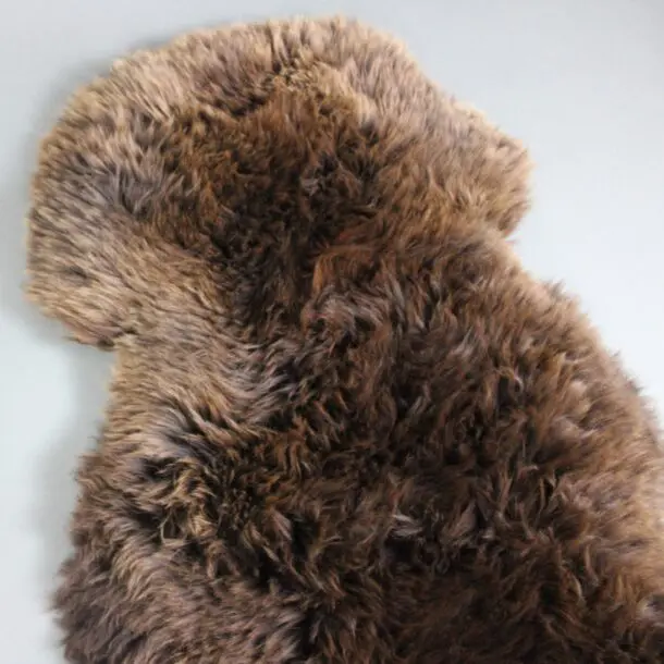 Rare Breed Sheepskin Rug X Large Brown