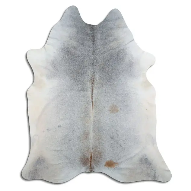 Cowhide Rug Tan Grey C01034
