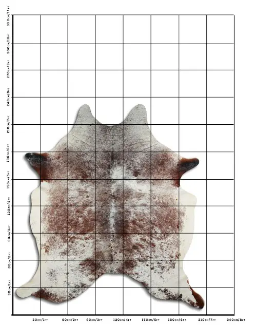Cowhide Rug Speckled C01060