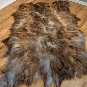 Icelandic Sheepskin 4 Skin Rusty Grey 03