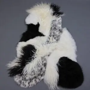 Multi Layer Sheepskin Designer Rug Large 010