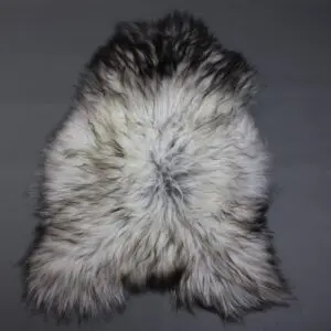 Natural Grey Icelandic Sheepskin Rug ING392