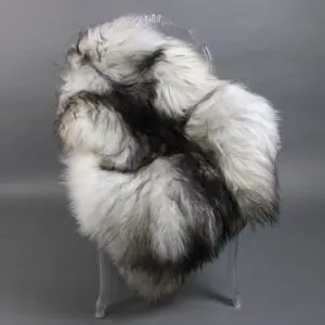 Natural Grey Icelandic Sheepskin Rug ING393