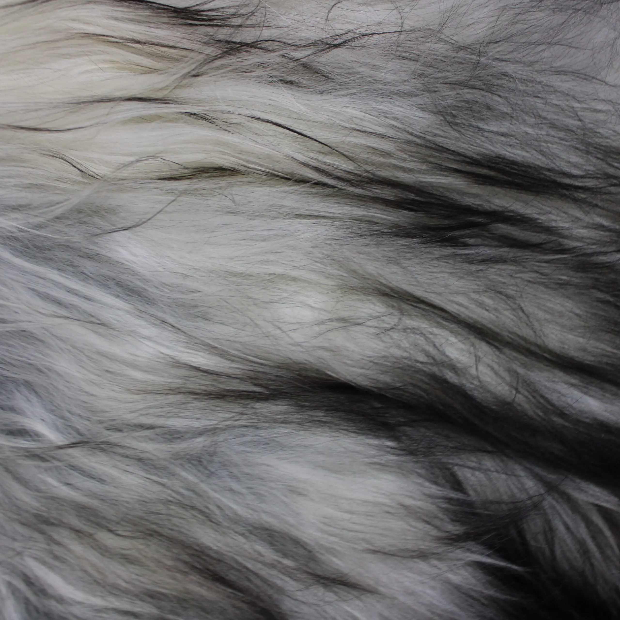 Natural Grey Icelandic Sheepskin Rug ING394