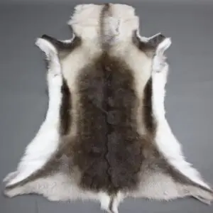 XX Large Reindeer Hide Rug R1266