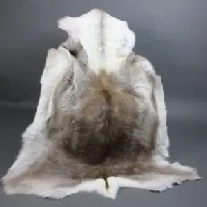 XX Large Reindeer Hide Rug R1277