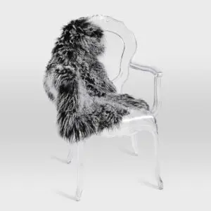 Mongolian Lambskin Rug Frosted Tops