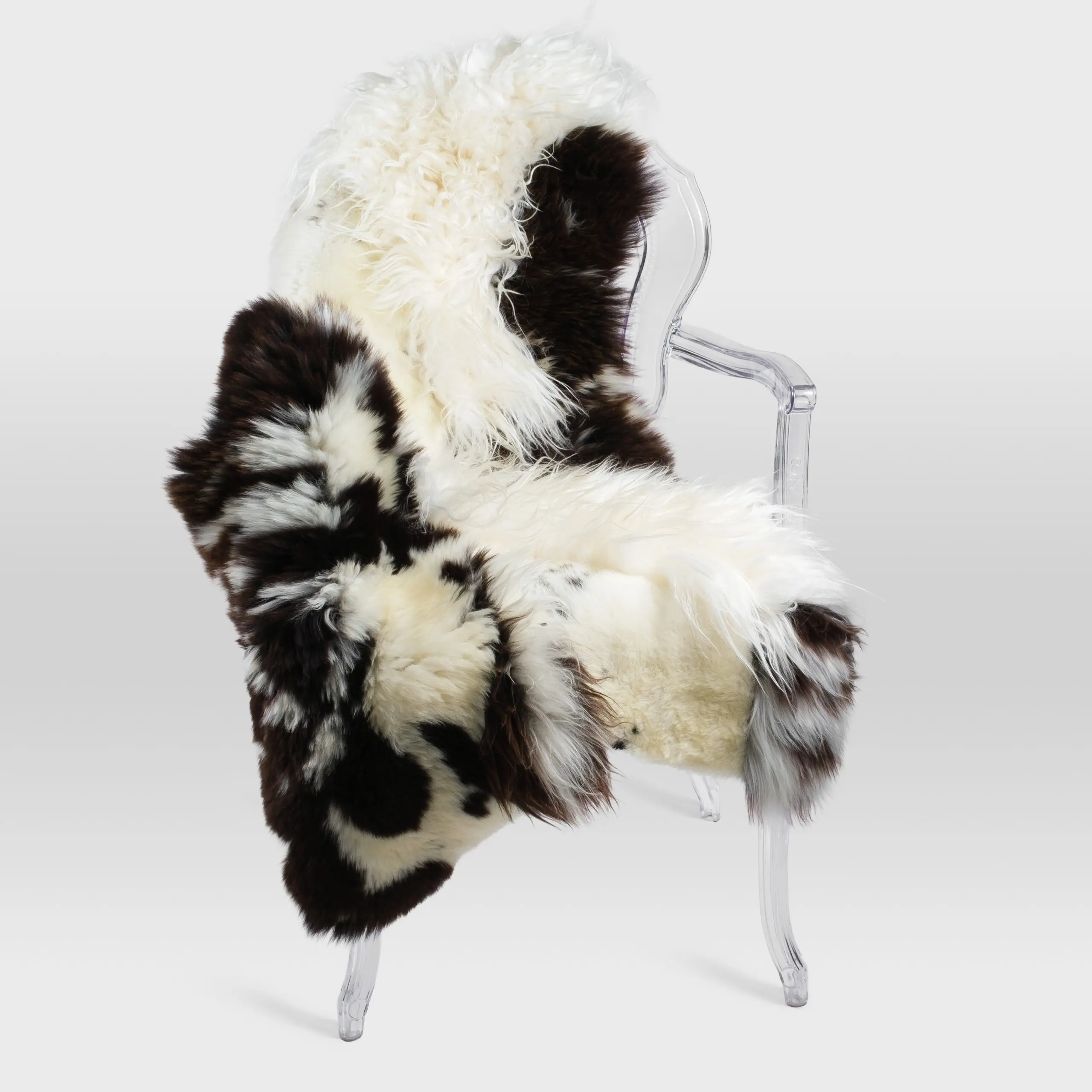 Multi Layer Sheepskin Designer Rug Large 017