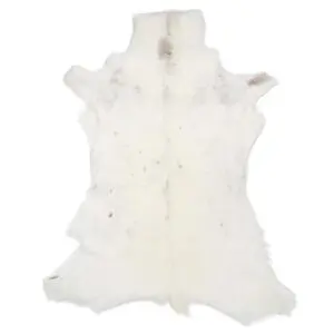 Reindeer Hide Rug White Large RS2000 Main Image