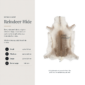 Reindeer Hide Size Guide
