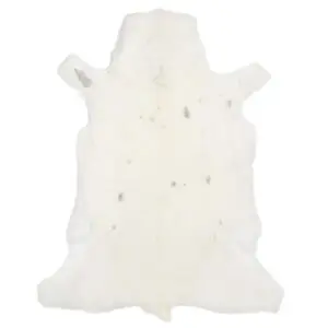 Reindeer Hide Rug White Small RS2001 Main Image