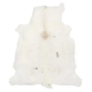 Reindeer Hide Rug White Small RS2002 Main Image