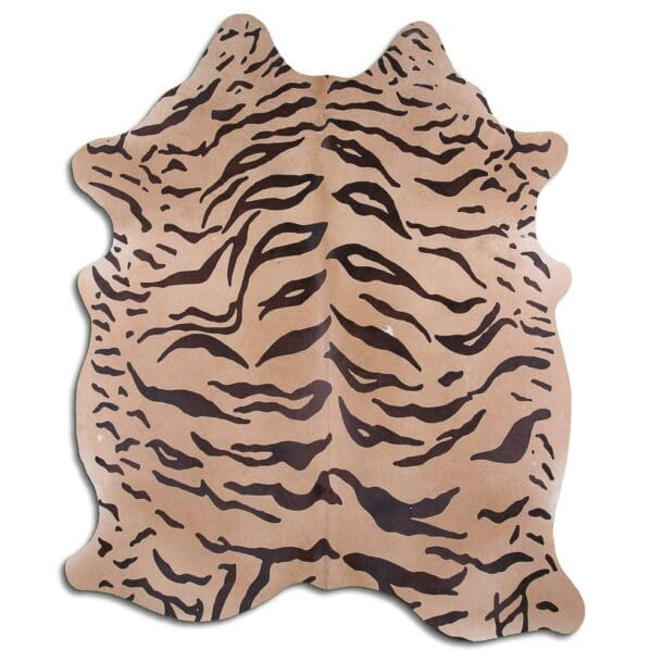 Cowhide Rug Tiger Print - Hide Rugs