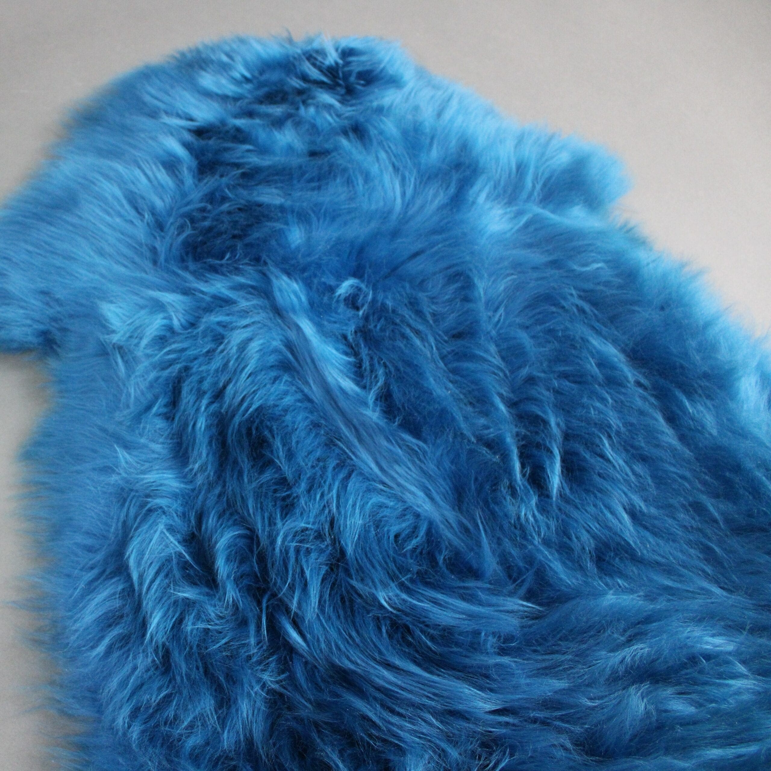 Sheepskin Rug UK Azure Blue - Hide Rugs
