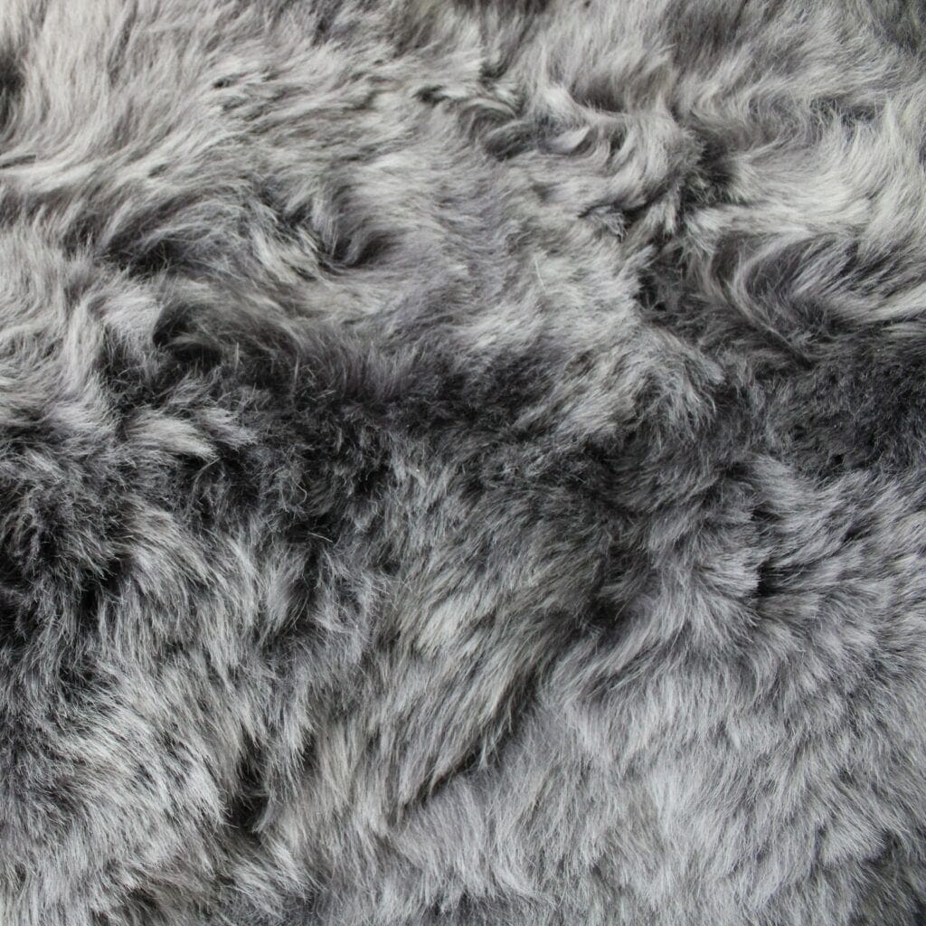 Icelandic Sheepskin Rug Grey Shorn - Hide Rugs