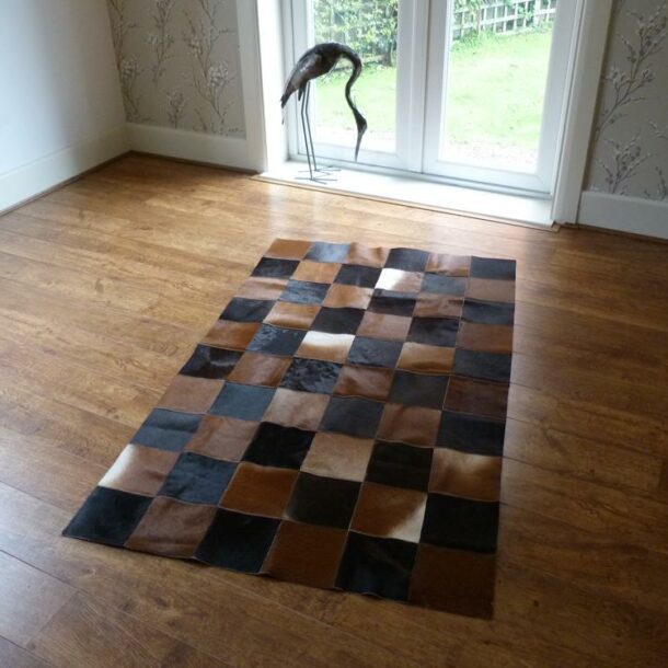 Patchwork Cowhide Rug PATCH142