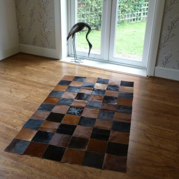 Patchwork Cowhide Rug PATCH147