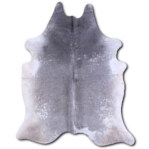 Cowhide Rug Grey and White C00546