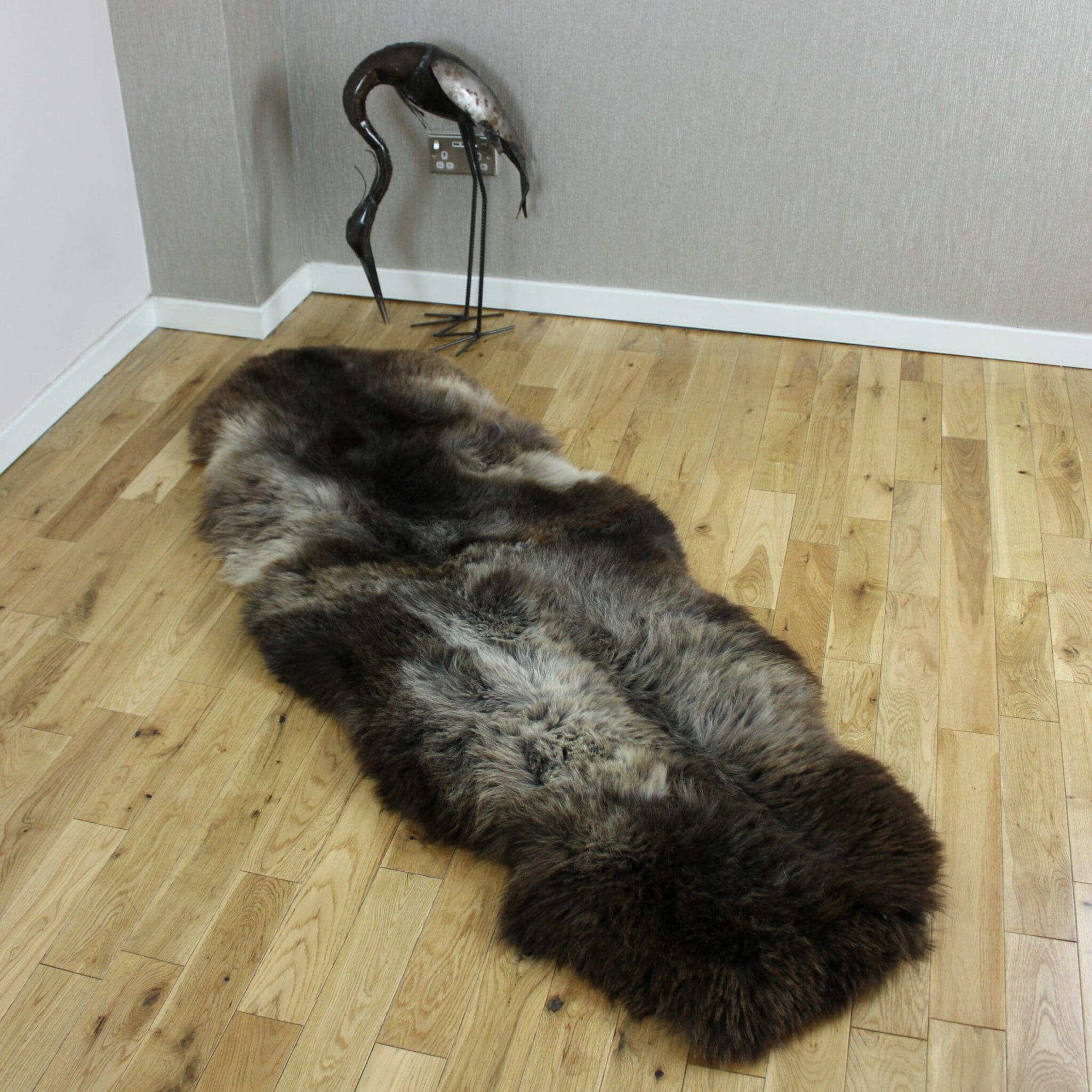 Icelandic Sheepskin Rug Taupe - Hide Rugs